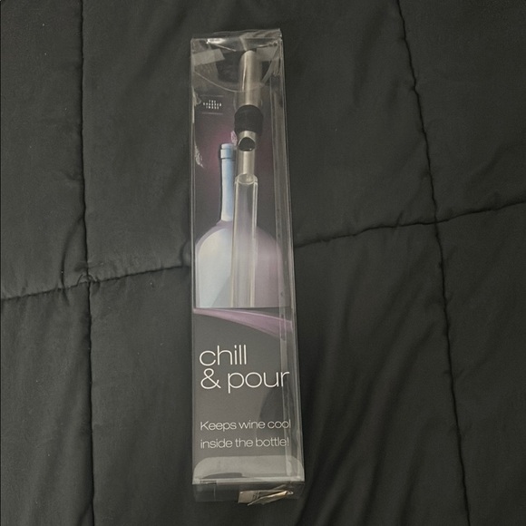 Chill & Pour Wine Chiller Stick - Silver - Picture 1 of 5